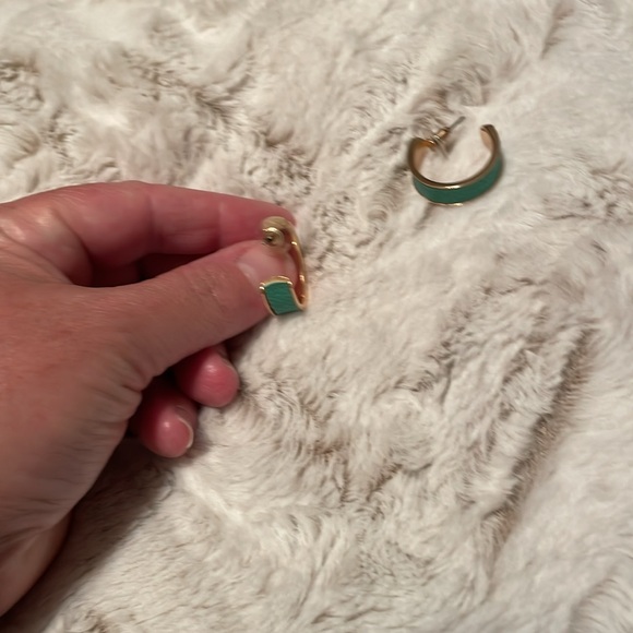 Costume hoop earrings. - Picture 2 of 3